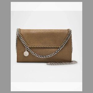 Stella McCartney NWT Mini Falabella Shaggy Deer Wallet on Chain (ORIG$745) w/tax